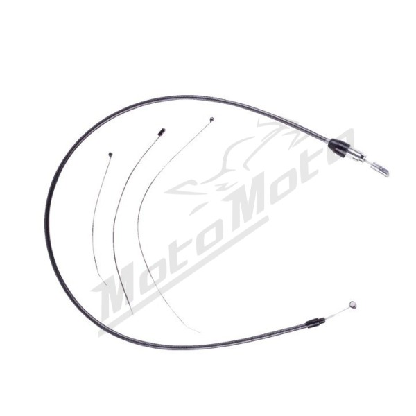 MAGNUM SHIELDING Greito sujungimo sankabos lynas juodas Harley Davidson FLHX / FLHXSE 1923-1977 23-24 104cm