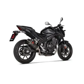 AKRAPOVIC Anglies pluošto duslintuvas Honda CB 400-500X 20-25