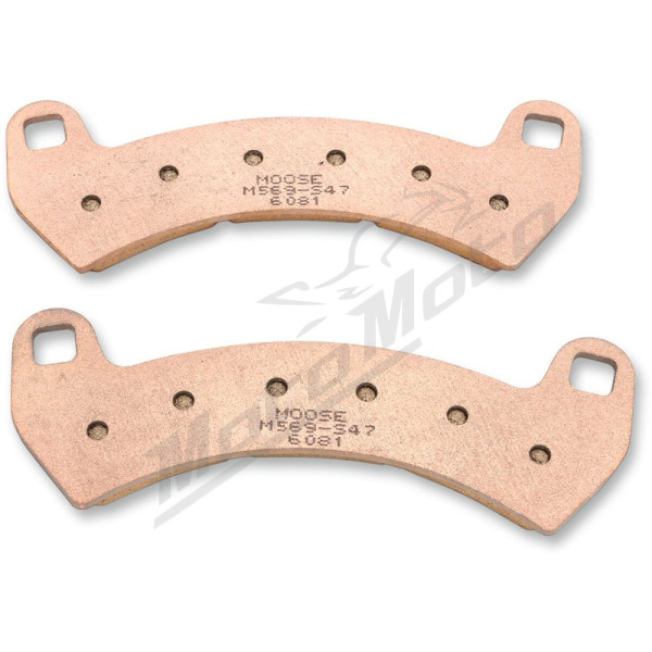MOOSE OFFROAD FOUR WHEEL XCR Sintered Brake Pads Polaris RZR 1000cc 16-19