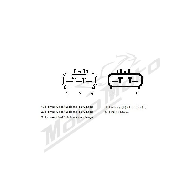 MOTOPLAT Regulator Aprilia / BMW / Can Am / Ducati / Honda / Kawasaki / Yamaha 500/2300 02-19