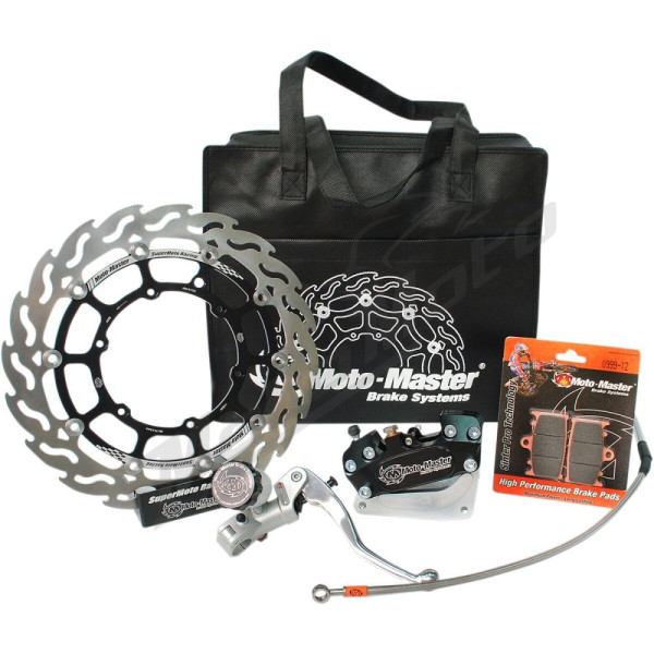 MOTO-MASTER Supermoto Racing Front Brake Kit 300mm Gas Gas / Husaberg / Husqvarna / KTM 125-660 99-26