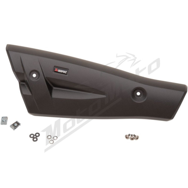 AKRAPOVIC Carbon Fiber Heat Shield Honda Z 125 18-25