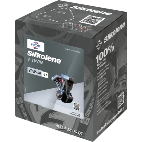 Silkolene V-Twin 20W-50 Oil Mineral - 4T - 4L