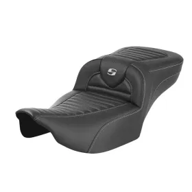 SADDLEMEN Roadsofa sėdynė anglies pluošto prailginta Harley Davidson FLHX / FLTRX / FLTRXSE 1868-1977 23-25
