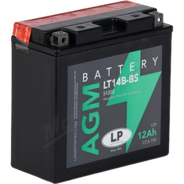 LANDPORT Akumuliatorius YT14B-BS 12 Ah 12V