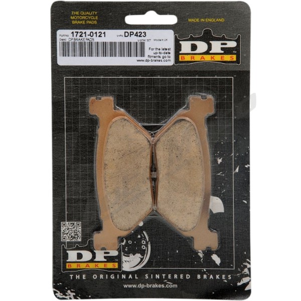 DP BRAKES Standard DP Sintered Brake Pads Yamaha FJR / MT-01 / SCR / TDM / VMX / XP / XT / XTZ / XV / XVS 530-1900cc 01-24