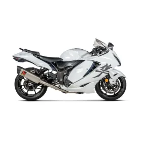 AKRAPOVIC Racing Line Full Exhaust System Titanium / Stainless Steel / Carbon Fiber Suzuki GSX 1300R 2025