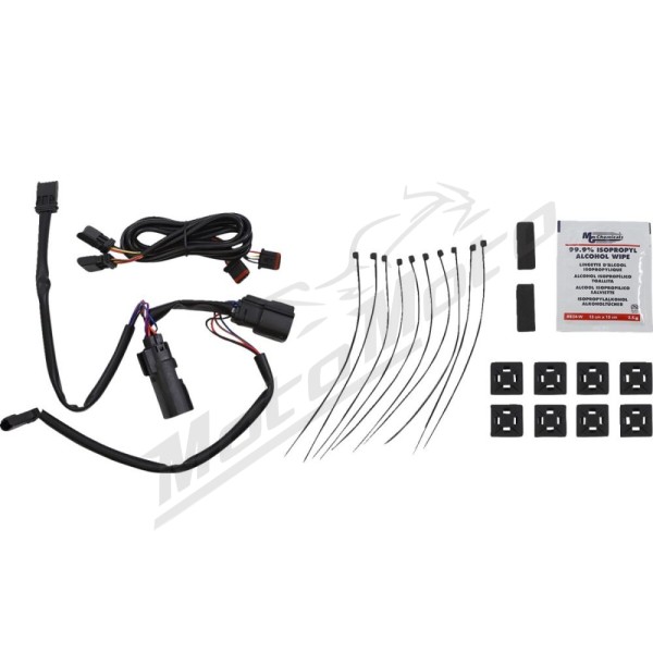 CUSTOM DYNAMICS Saddlebag Latch Dual Color Accent Lights Harley Davidson FLH / FLHR / FLHRC / FLHRXS 1690-1977cc 14-24