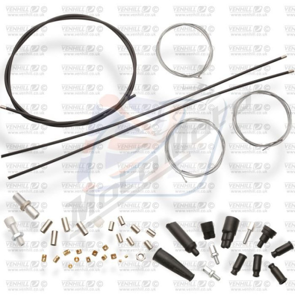 VENHILL Universal Throttle Cable kit 1 into 2