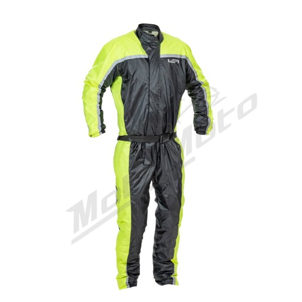 Lindstrands rain suit Sidvallen one piece Black / Yellow