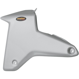 MAIER Radiator Plastic Carbon Fibe/White Suzuki LT-R 450 06-09