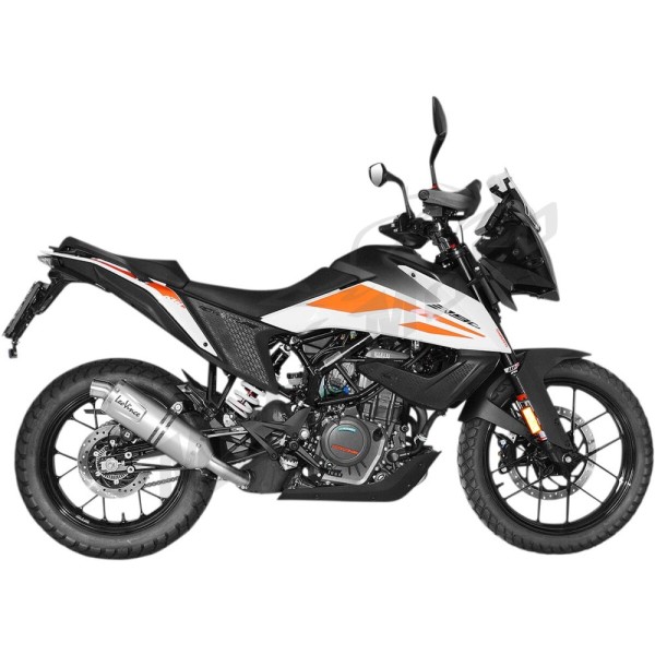 LEOVINCE LV One Evo Stainless Steel Slip-On Muffler KTM ADVENTURE 390 20-24