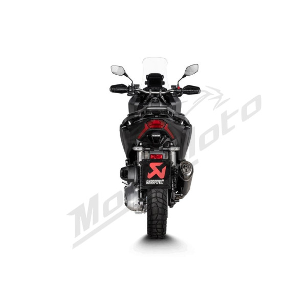 AKRAPOVIC Slip-On Line Muffler Stainless Steel / Carbon Fiber Honda ADV / NSS 350 21-24