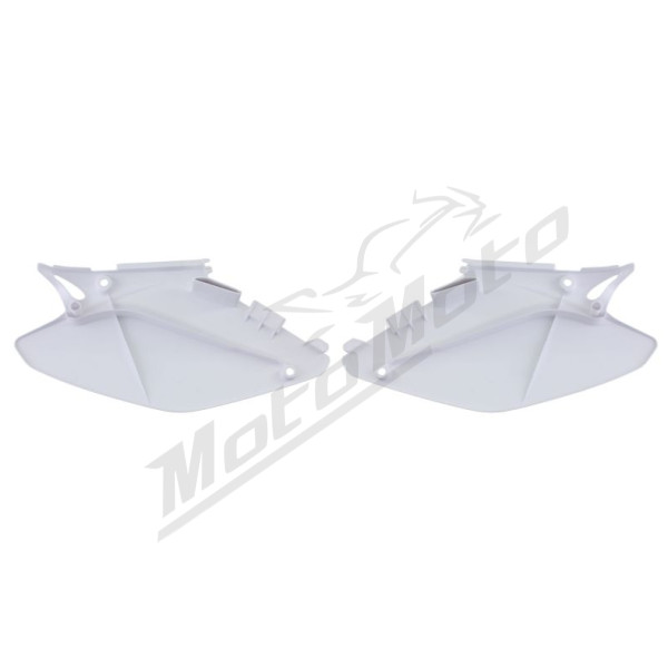 Šoniniai plastikai balti CEMOTO HONDA CR 125-250cc 2002-2007