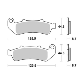 Sbs Brakepads Sintered Honda CBR 1000F 93-99