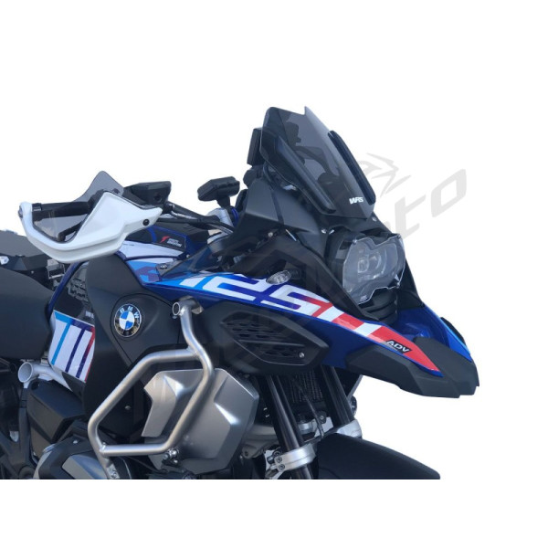 WRS BM045FS RALLYE Windscreen Dark Smoke BMW R1200GS / R1250GS 13-24