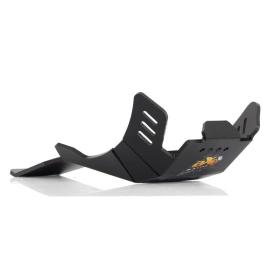 AXP Xtrem Skid Plate Black PHD 8mm ​​​​​​​TM RACING EN 125-144cc 2022-2023