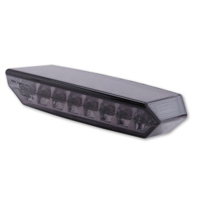 SHIN YO Boston LED Taillight, Black Base Plate, Tinted Glass