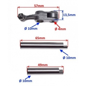 Valve rocker arm set CHINESE ATV / CROSS LF120 4T