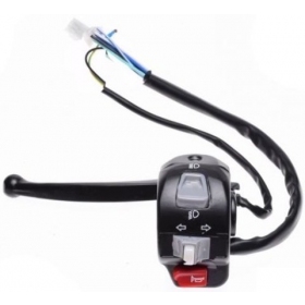 Universal handlebar switch with mirror mounting