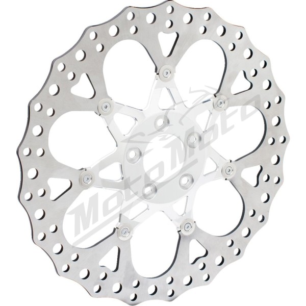 ARLEN NESS Two-Piece Floating Brake Rotor Harley Davidson FLHRC / FLHT / FLHTK / FLTR / FLTRU / FLTRX 1584-1690cc 08-13