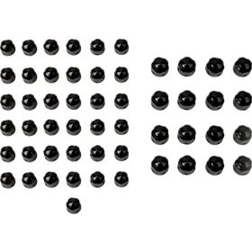 CIRO Engine Bolt Cover Caps Harley Davidson FLDE / FLFB /  FLFBS / FLH / FLHC 1750-1977cc 17-26