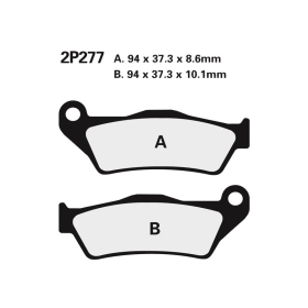 NISSIN stabdžių trinkelės BMW HP2 Megamoto / K1200 / K1300 / R1100 / R1150 / R1200 / R850 / S1000XR 94-24