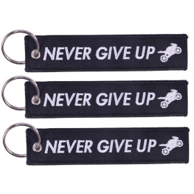 RAKTŲ PAKABUKAS "NEVER GIVE UP"