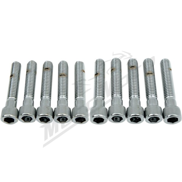 DRAG SPECIALTIES Socket-Head Bolts M10 x 1,5 (length 50,8 mm) 10pcs.
