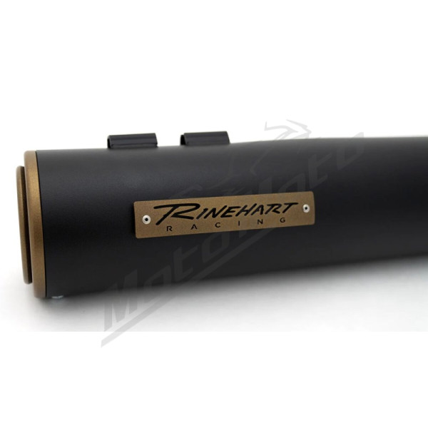 RINEHART RACING 500-1101 4.5" HP45 Slip-On Mufflers for Harley Davidson FLH / FLHFB / FLHR / FLHRC / FLHRXS 1750-1977cc 17-25