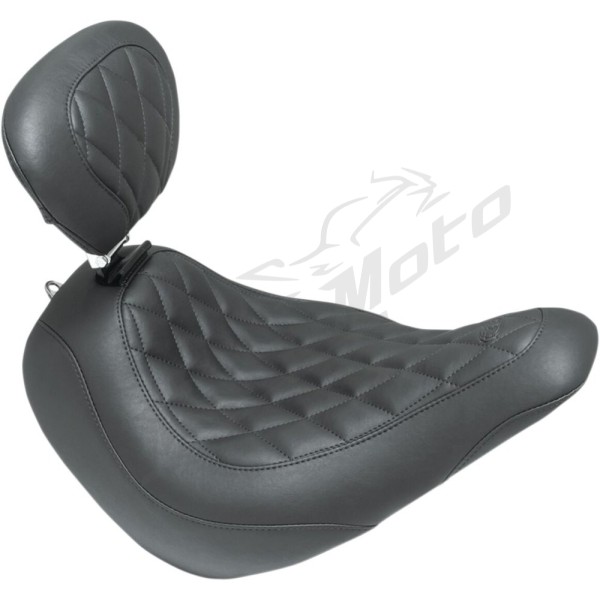 MUSTANG "Wide Tripper™" sėdynė Harley Davidson FLSB / FXLR / FXLRS / FXLRST 1750-1923cc 18-25