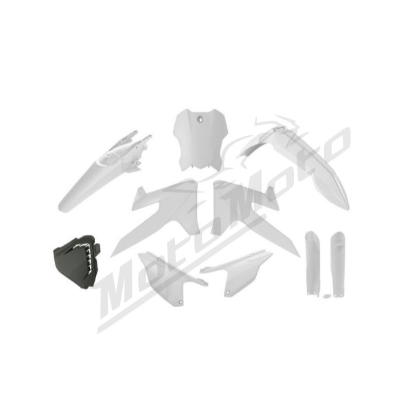 Racetech Plastic Set Triumph TF 250-450cc 24-> White