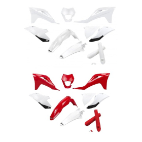 UFO Plastic set with fork guards Gas Gas EC / EC-F 250-350 21-23