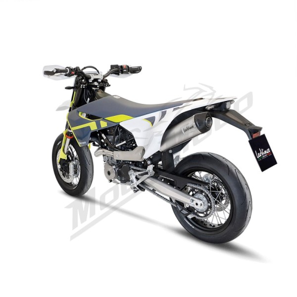 LEOVINCE LV One Evo Stainless Steel Slip-On Muffler HUSQVARNA 701 ENDURO 21-24