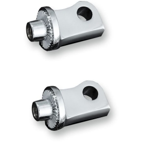 KURYAKYN Splined Footpeg Adapters Harley Davidson XL 1200 10-22