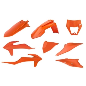 Polisport plastikų komplektas KTM EXC, EXC-F 150/500cc (2020-2023) Oranžinė