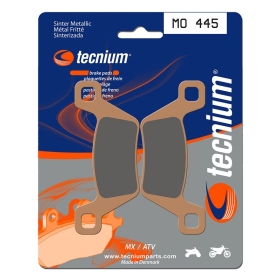 TECNIUM MX/ATV Sintered Metal Brake pads MO445 Kymco MXU / UXV 550/700 13-21