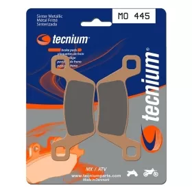 TECNIUM MX/ATV Sintered Metal Brake pads MO445 Kymco MXU / UXV 550/700 13-21