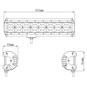 Kinwons Universal Led Bar 10-32V 192W Flood 