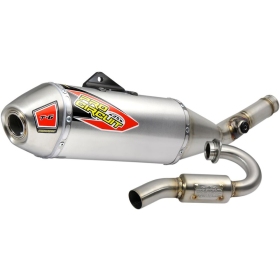 PRO CIRCUIT T-6 Exhaust System Stainless Steel/Aluminum Kawasaki KX 250F 17-19