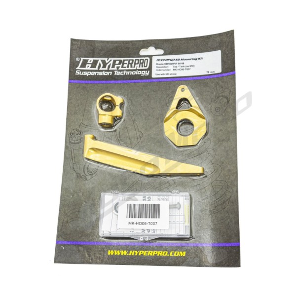 HYPERPRO Steering Damper Mounting Kit Honda CBR 600 05-06