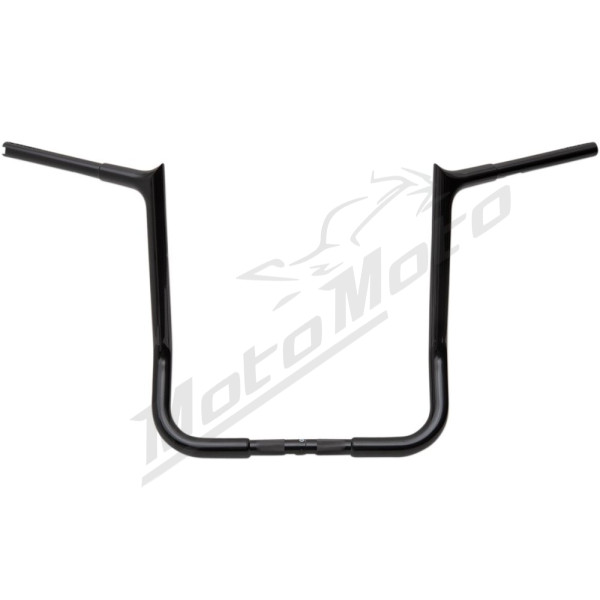 FAT BAGGERS INC. Pointed Top Handlebar Black 91.5x40.5cm Harley Davidson FLH / FLHT / FLHTCU / FLHTCUI / FLHXST 1340-1923 86-22
