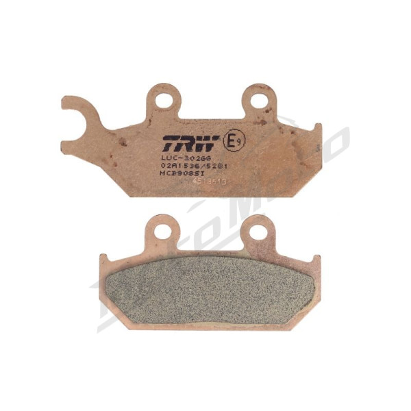 TRW priekinės stabdžių trinkelės 46,1x88,2x8,3mm Can Am / Yamaha 700-1000 14-21