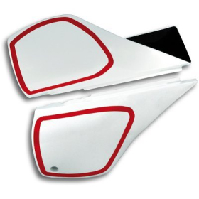 UFO Side Plastics White Yamaha TT 600 84-92