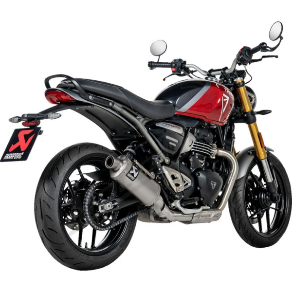 AKRAPOVIC Slip-On Titano duslintuvas Triumph Scrambler / Speed 400 24-25