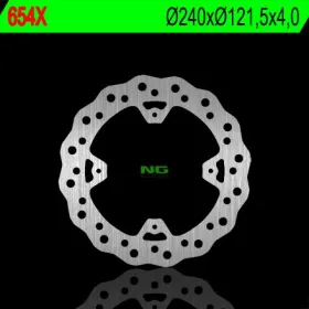 NG BRAKES Rear Wave Fixed Brake Disc 240mm HM Moto / Honda 125-450cc 95-25