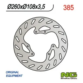 NG Priekinis fiksuotas stabdžių diskas 260x108x3,5mm Gas Gas SM / Pampera 50-280cc 01-05