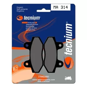TECNIUM Street Organic Brake pads - MA314 Hyosung / Italjet / Mash 125-250cc 04-17