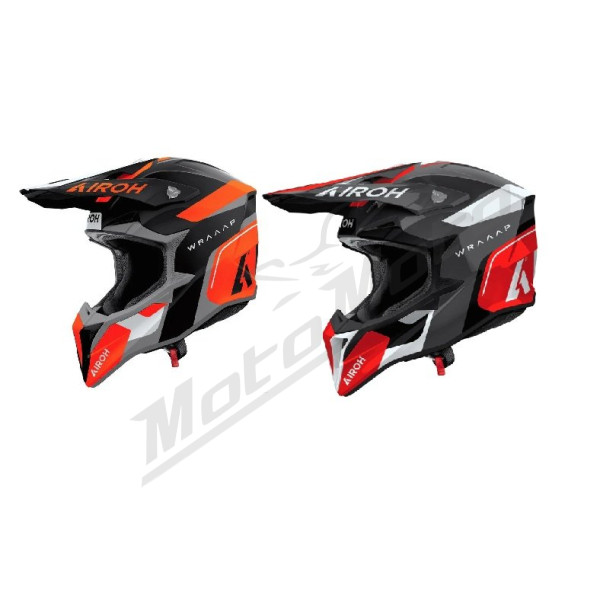 AIROH Wraaap Conquer Motocross Helmet