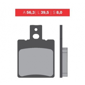 Brake pads NOVASCOOT FT3067 / MCB75 STANDARD